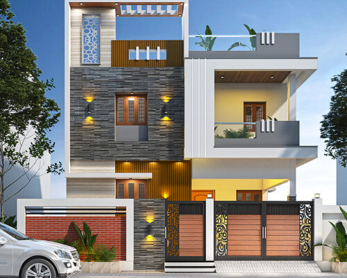 Residental Building – Karikootam